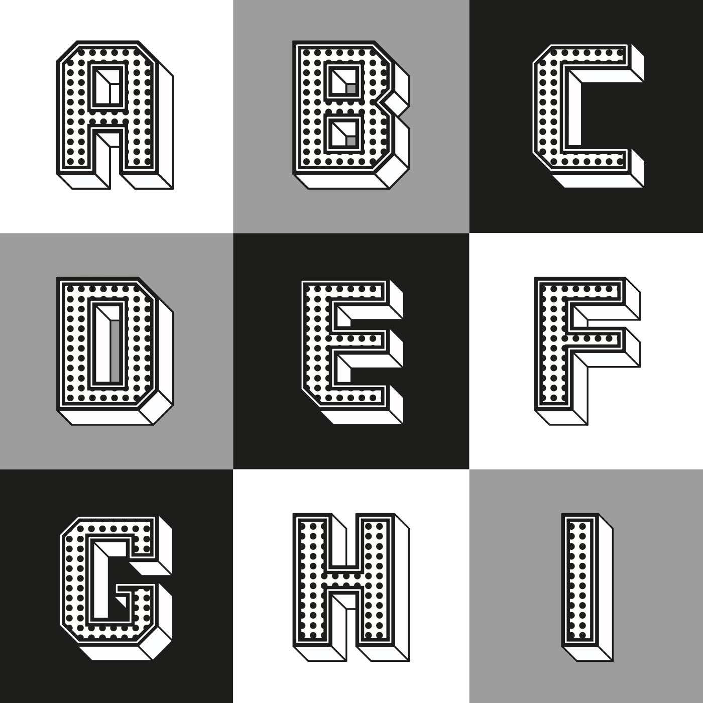 font typo typografie play fonts Playful