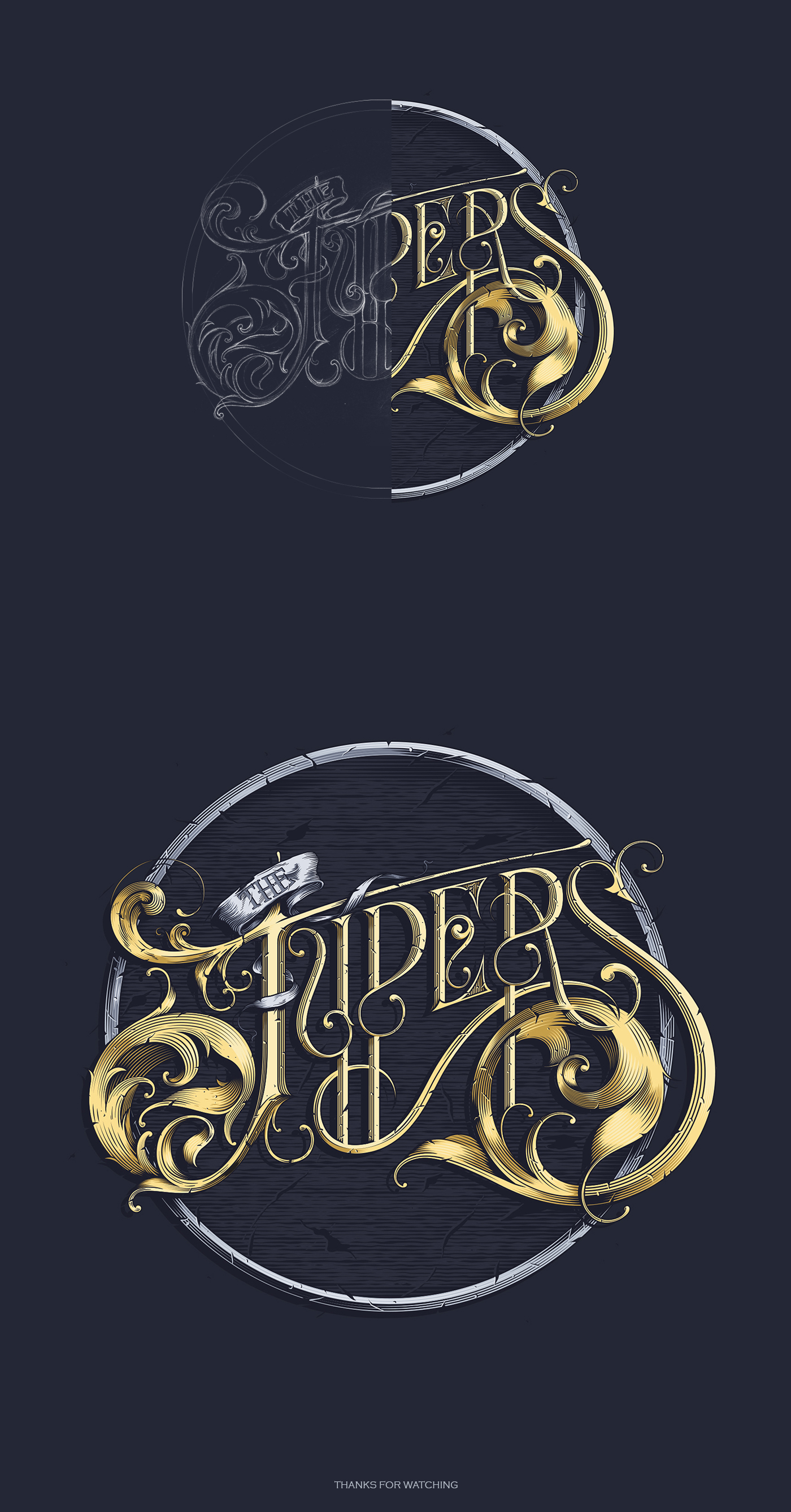 TheTypers Typers lettering type vector