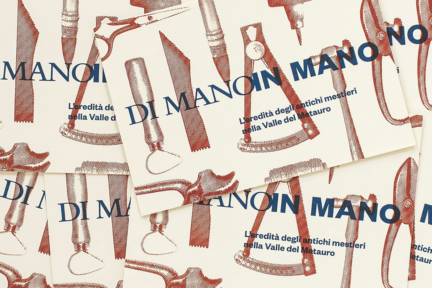 dimanoinmano urbino urbania metauro craft Workshop conference artisan handmade book Booklet Catalogue