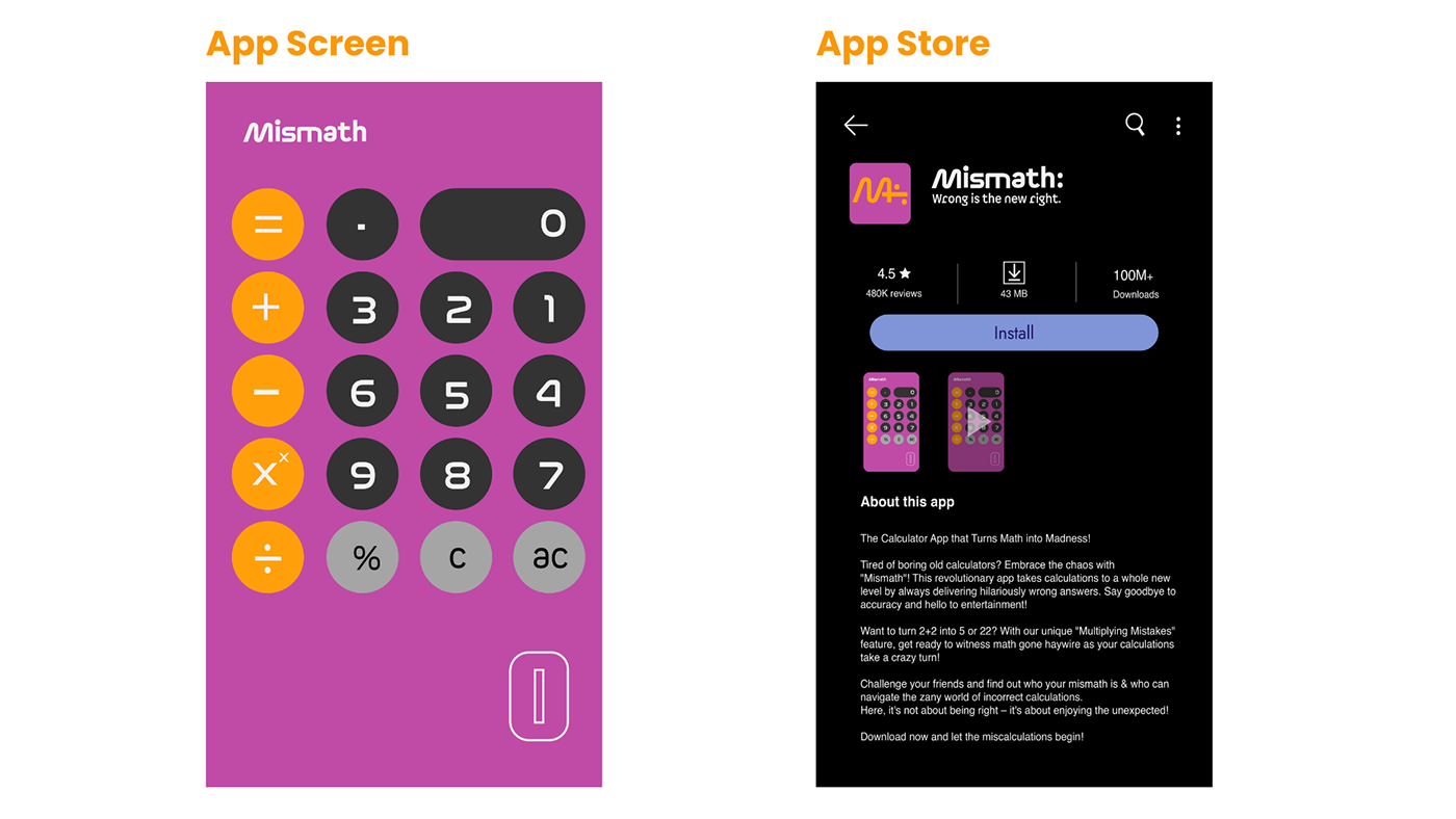 app design app copywriting  visual identity brand identity math UI/UX calculator Figma Advertising 