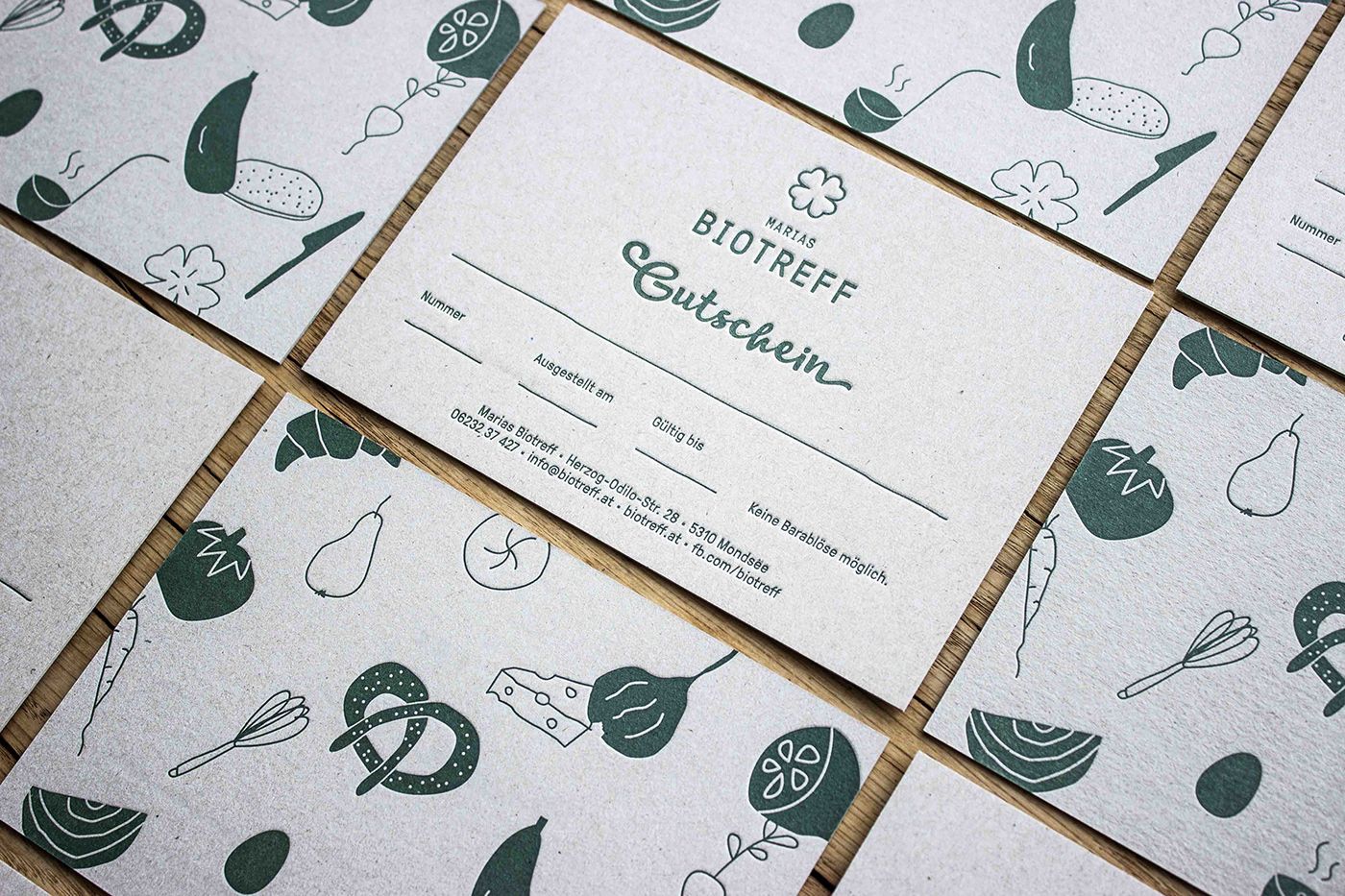 rebranding branding graphic design print design cafe green organic Corporate Design local Supermarket