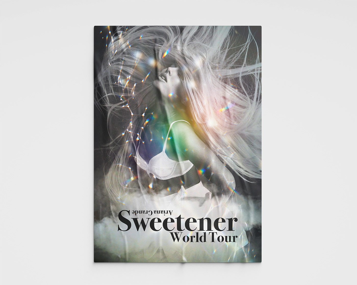 Ariana Grande Sweetener World Tour sweetener photoshop music design graphic design  adobe