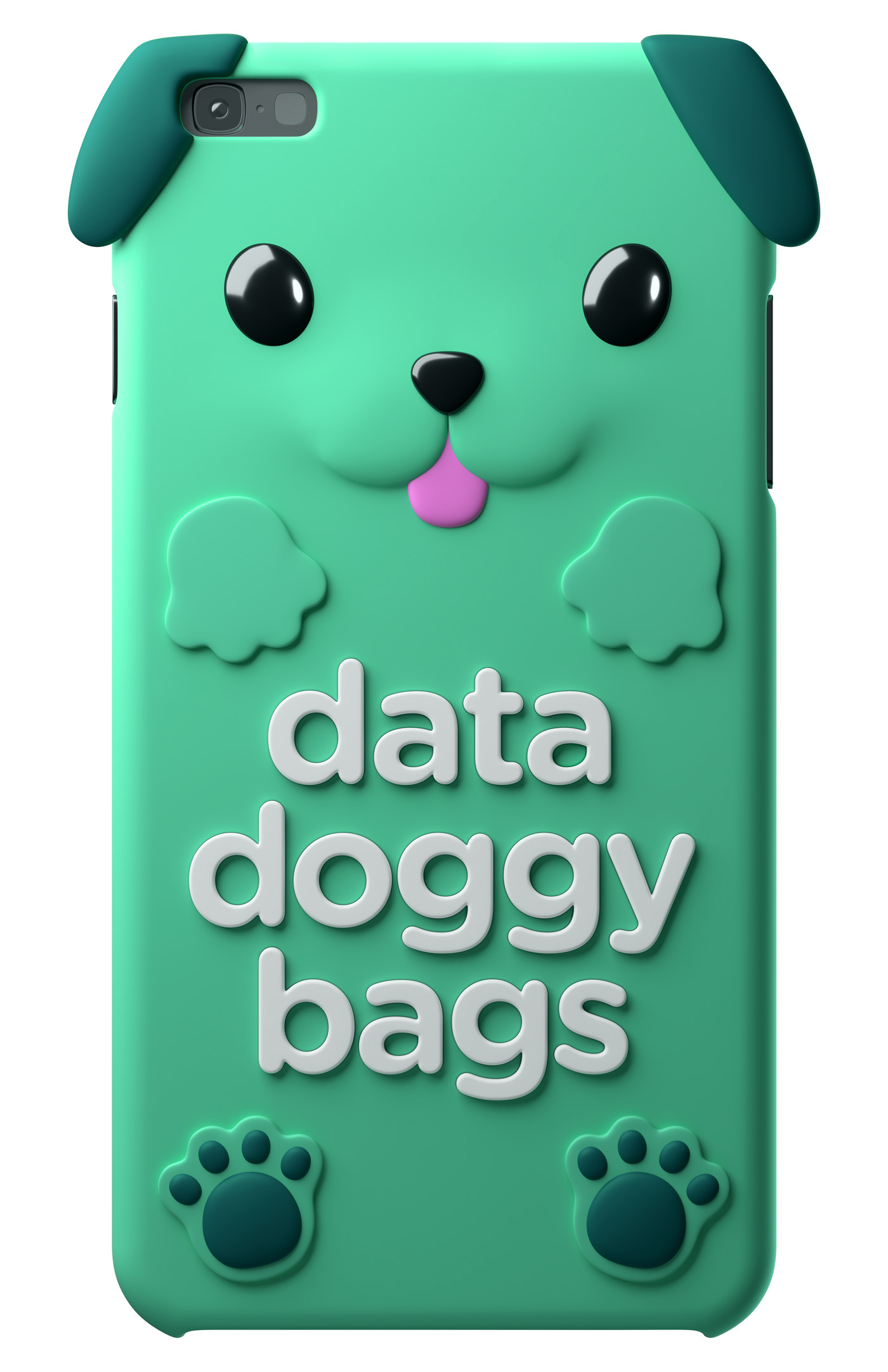 3d phone case dog case
