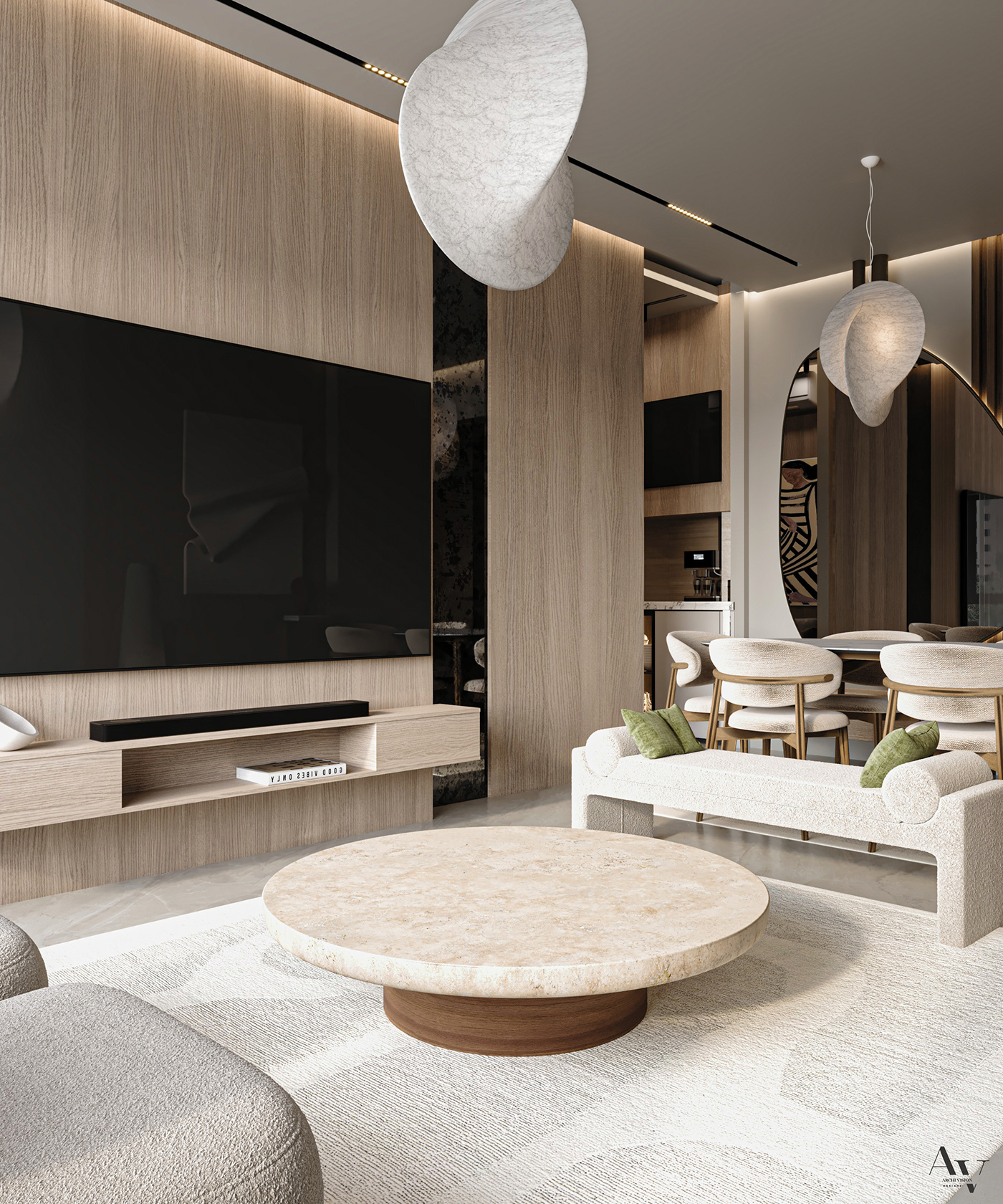 Interior architecture Render visualization interior design  modern 3ds max corona archviz 3D