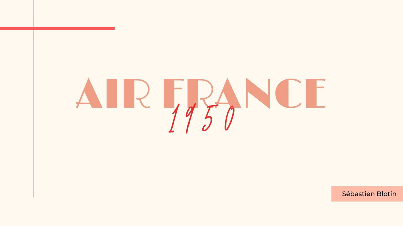 design Graphic Designer 𝖠𝖽𝗈𝖻𝖾 𝖨𝗅𝗅𝗎𝗌𝗍𝗋𝖺𝗍𝗈𝗋 visual identity vintage Retro airfrance supdepub Rio de Janeiro bresil