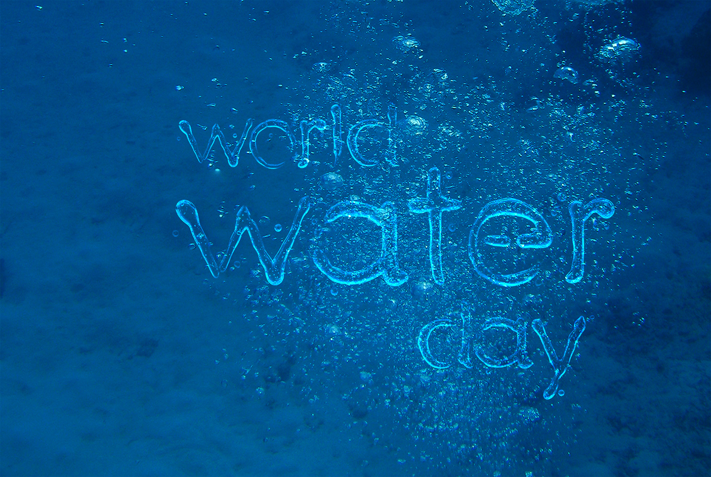 water typo water water typography rainy days wet