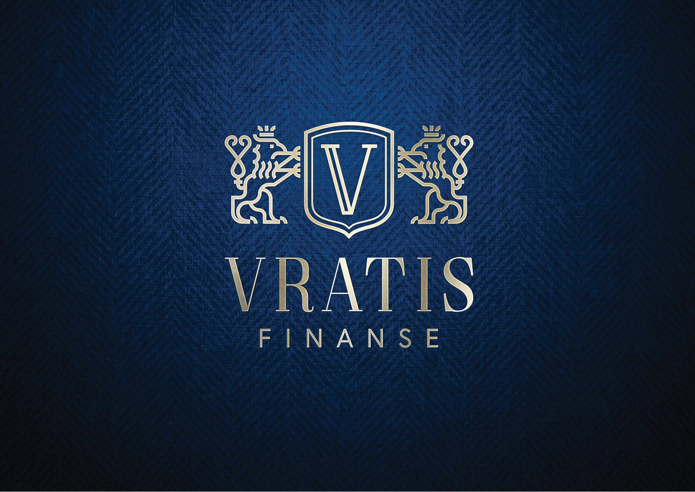 logo finance graphic identyfication Bank elegant luxury heraldic lion shield