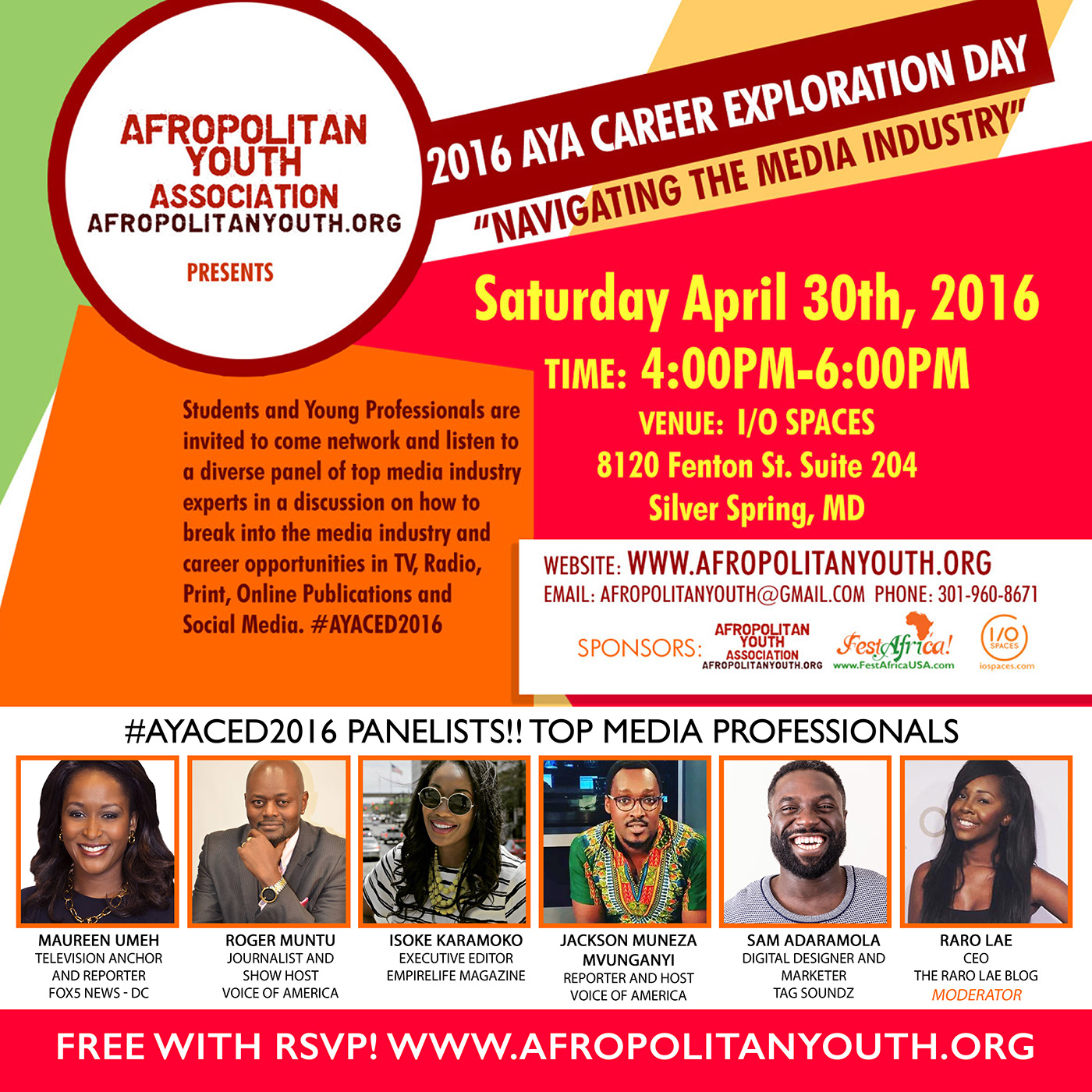 afropolitan career flyer youth
