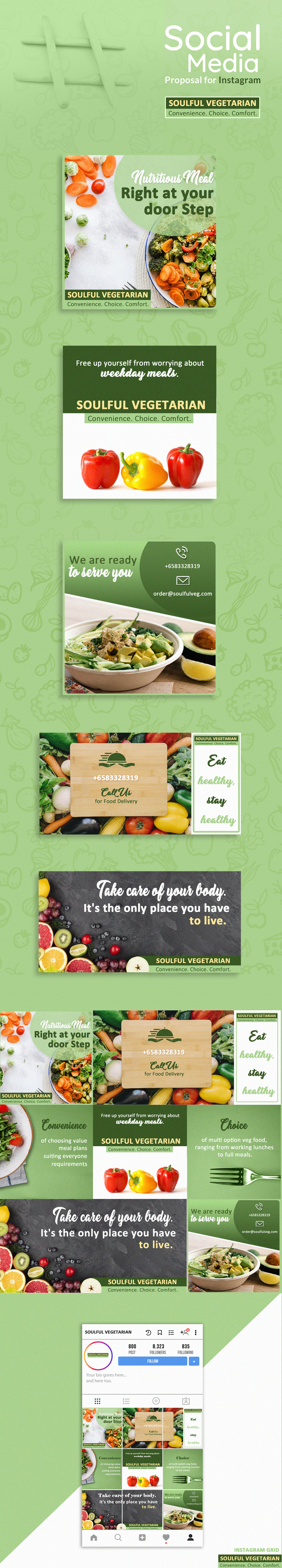 Socialmedia digitalmarketing branding  organicfood fitness graphic identity brandingproject healthyfood