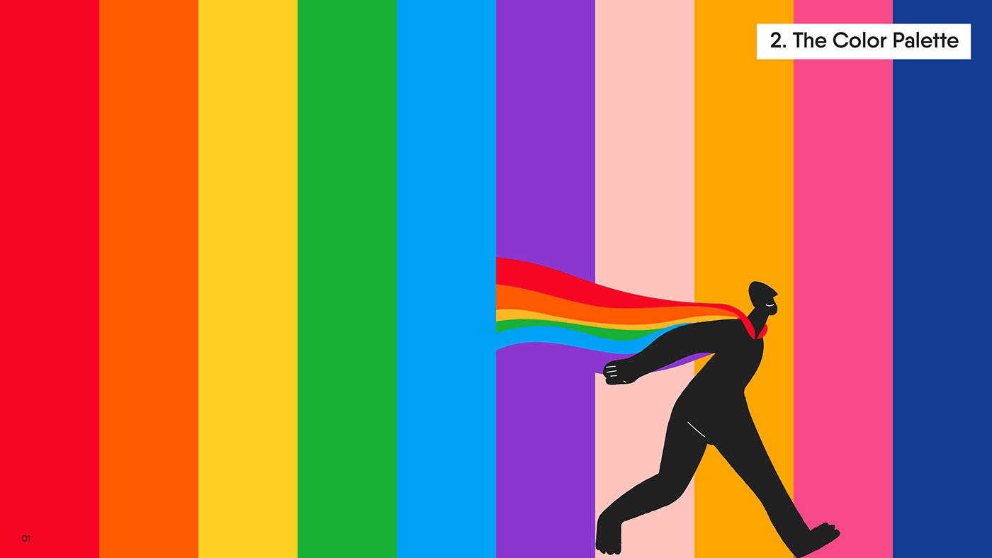 branding  design Digital Art  Event LGBTQ logo online event pride pride month