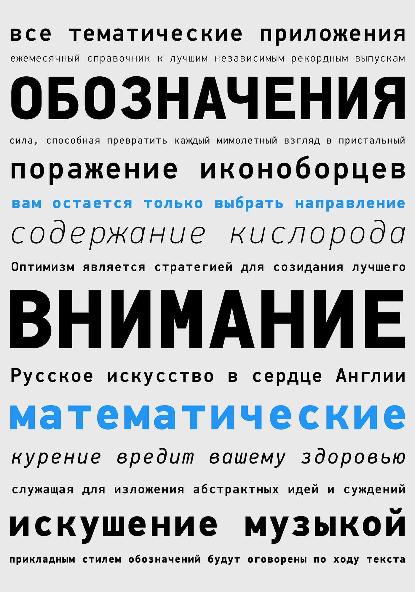 Шрифт pf din text pro