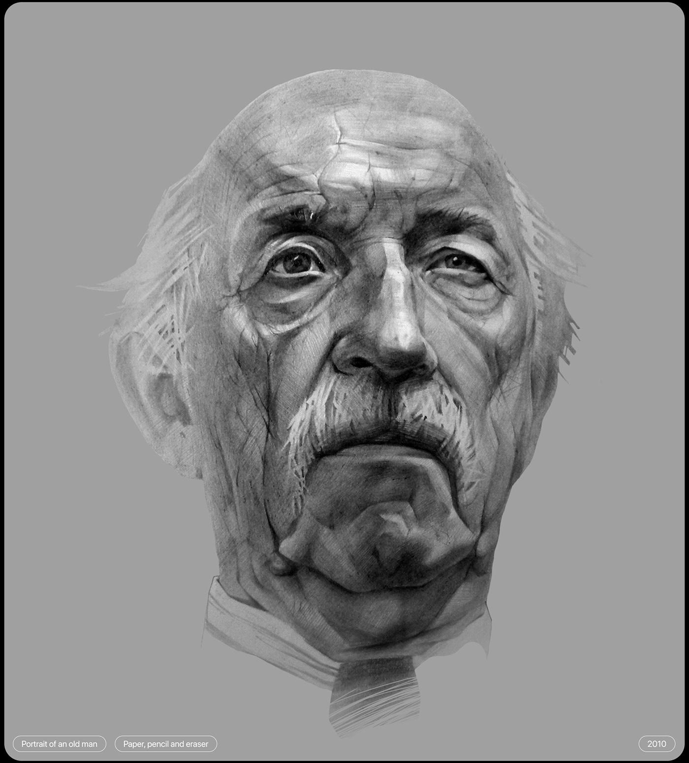 portrait pencil pencil portrait old man Drawing  Pencil drawing ILLUSTRATION  Graphic Designer artwork modern