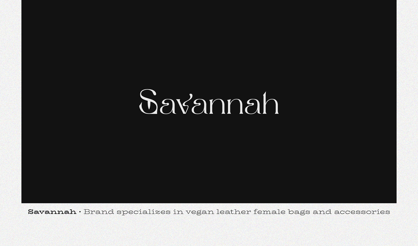 Savannah - Brand specializes in vegan leather female bags and accessories