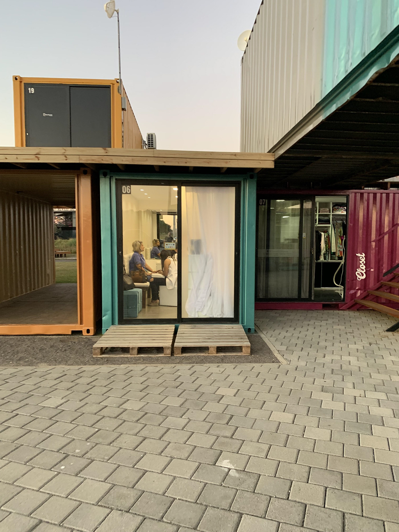 architecture business container interior design  modern Shipping Container