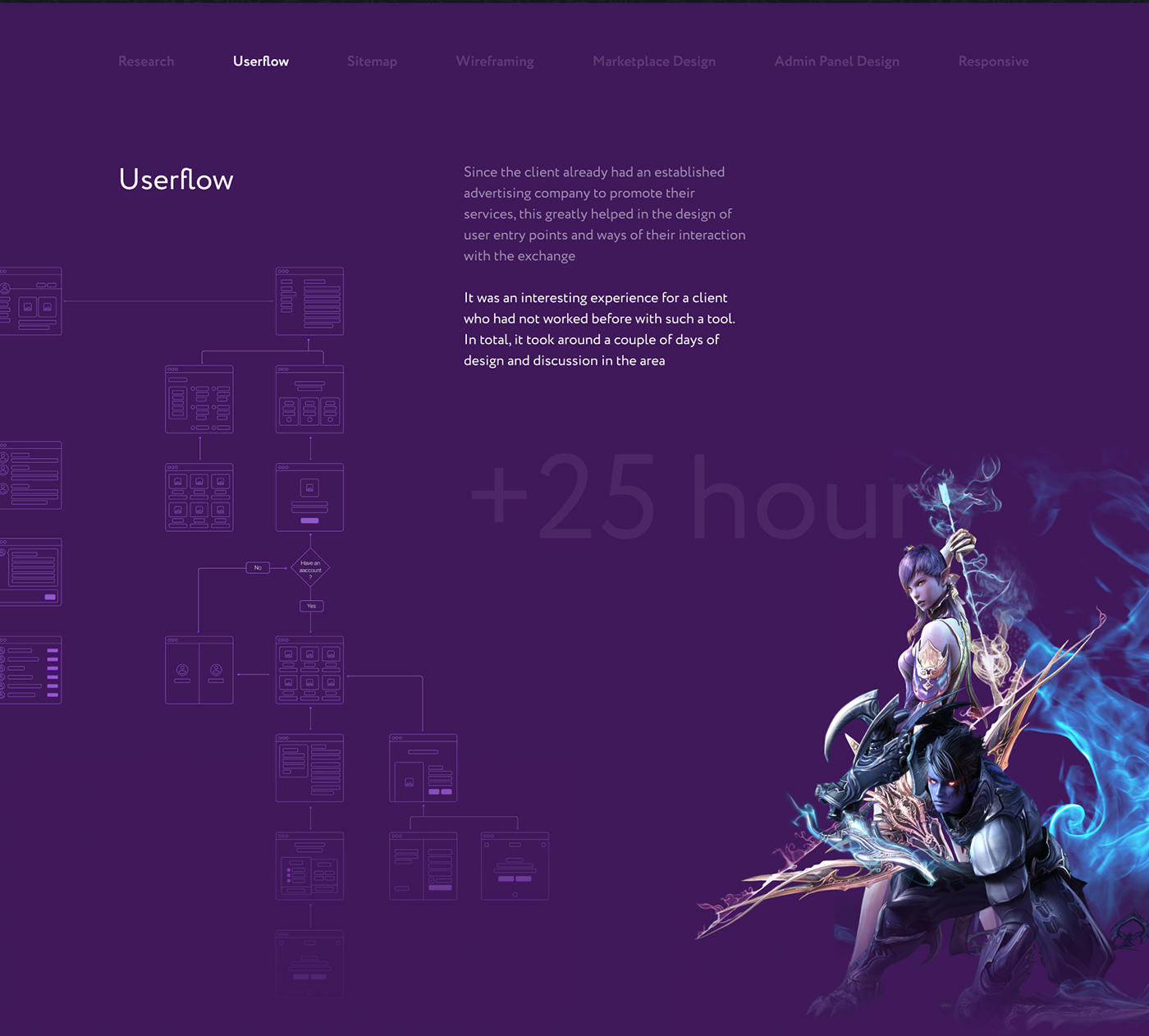 app design Games Marketplace portal shop site UI/UX Webdesign wireframe
