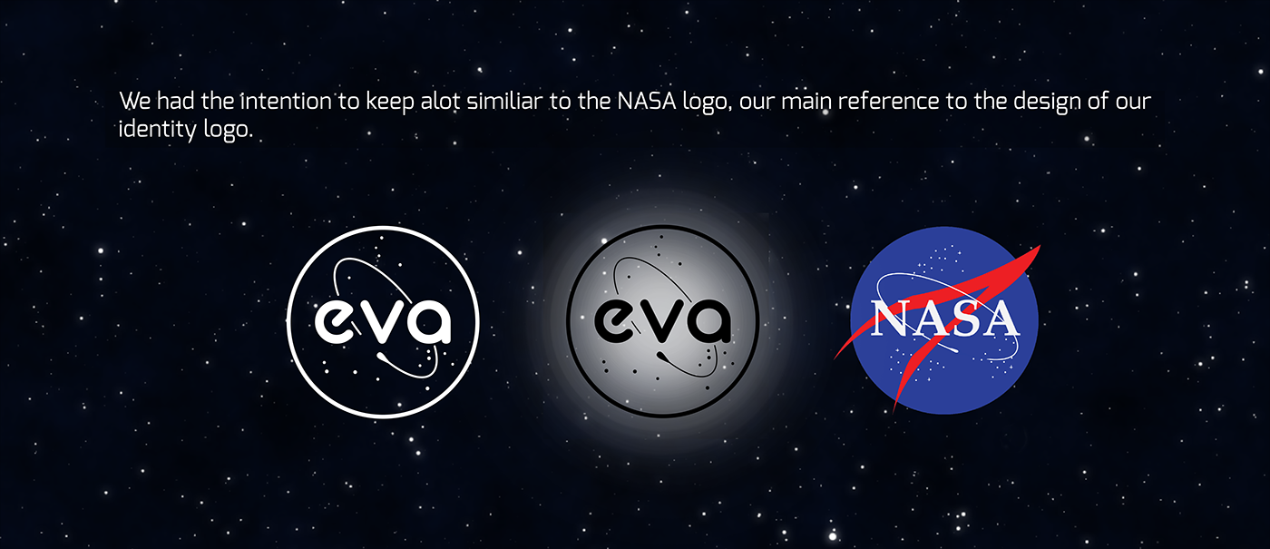 Eva festival esad.cr design cosmos brand graphic design  logo branding  3D