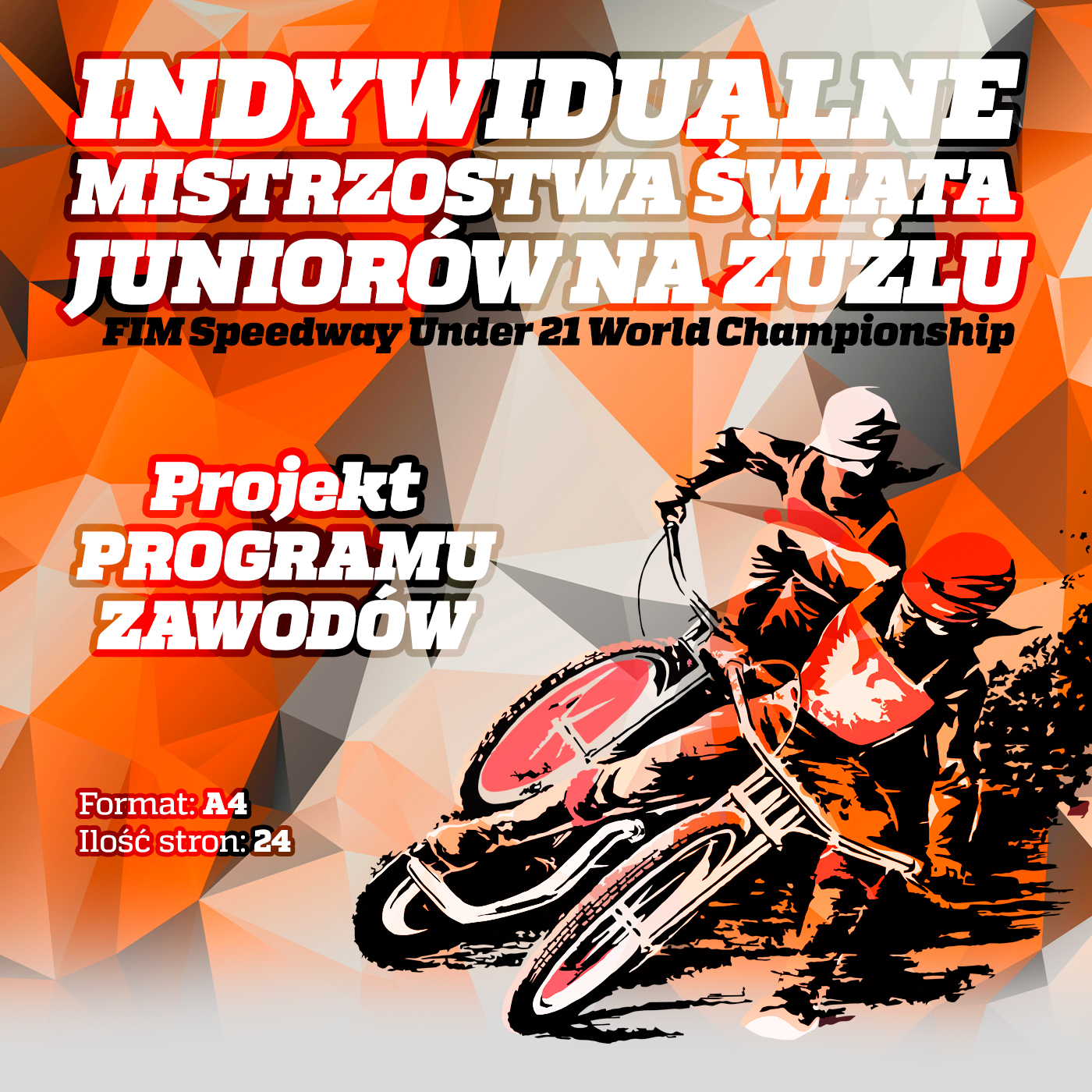 Speedway fim lublin żużel KMZ Program indywidualne mistrzostwa świata juniorów