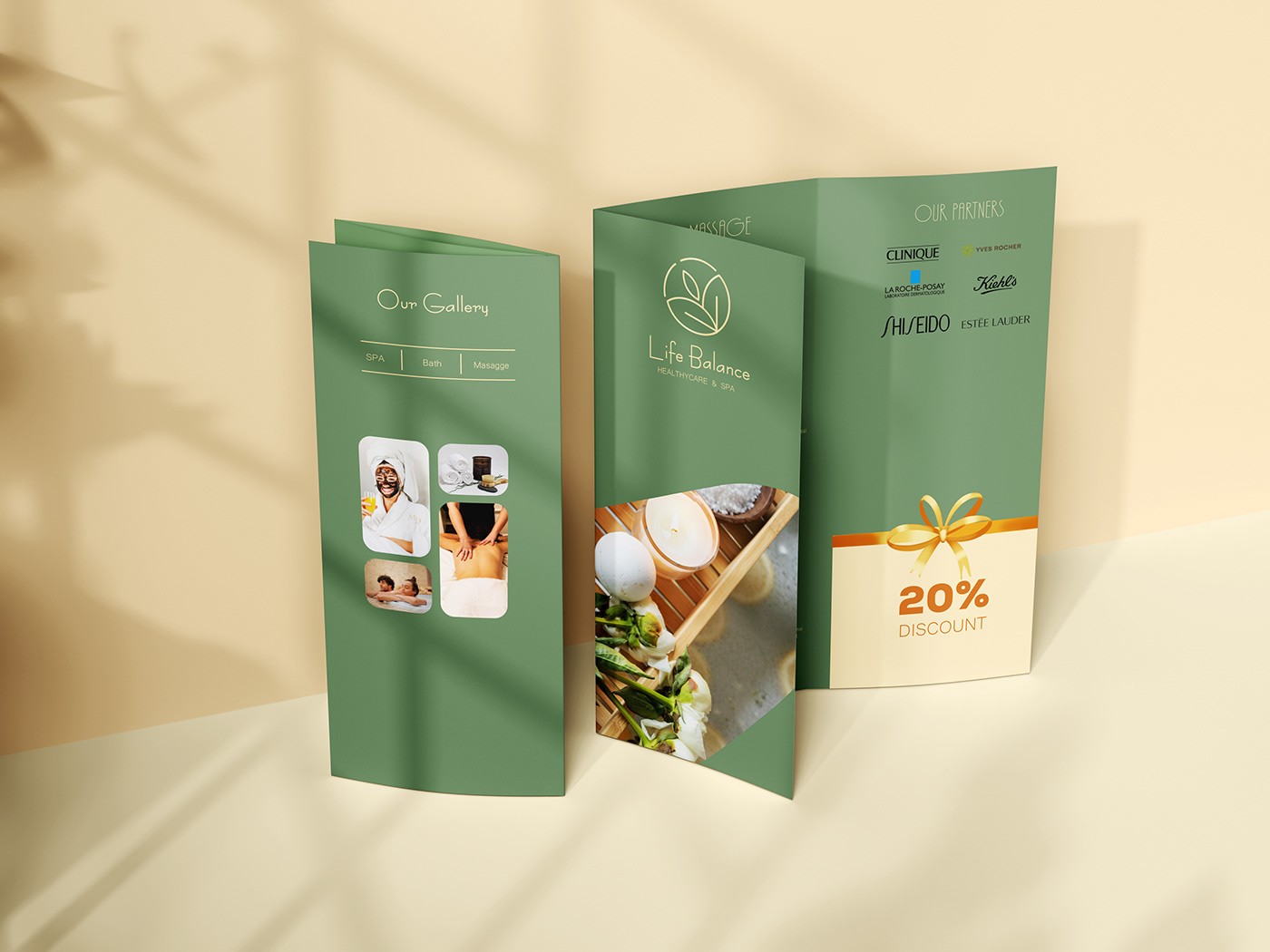 beauty brochure brochure design Spa