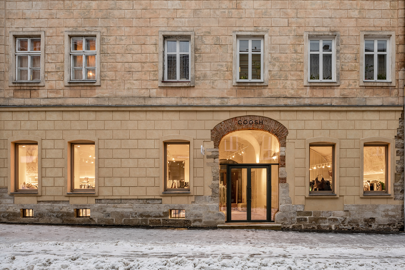 clothes shop clothes store Fashion Lviv medieval renovation Retail Shop design store design ukraine
