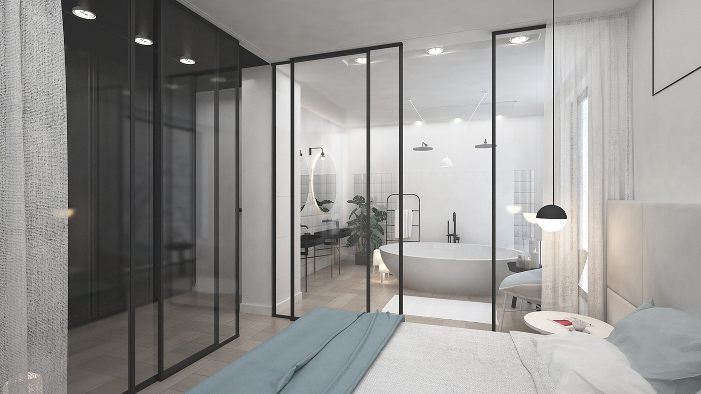 interior design  furniture design  bathroom bedroom modern