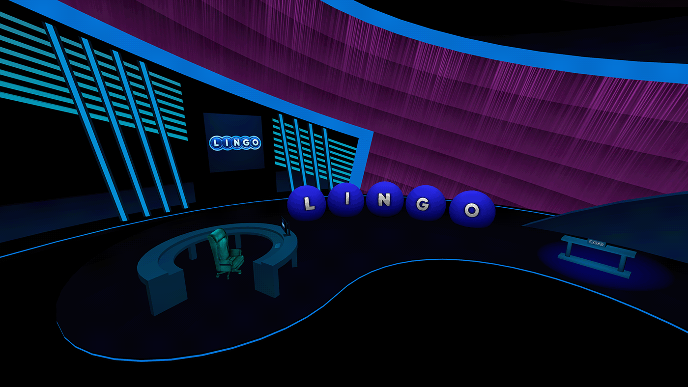 buzzin bzntv game design  game show Lingo