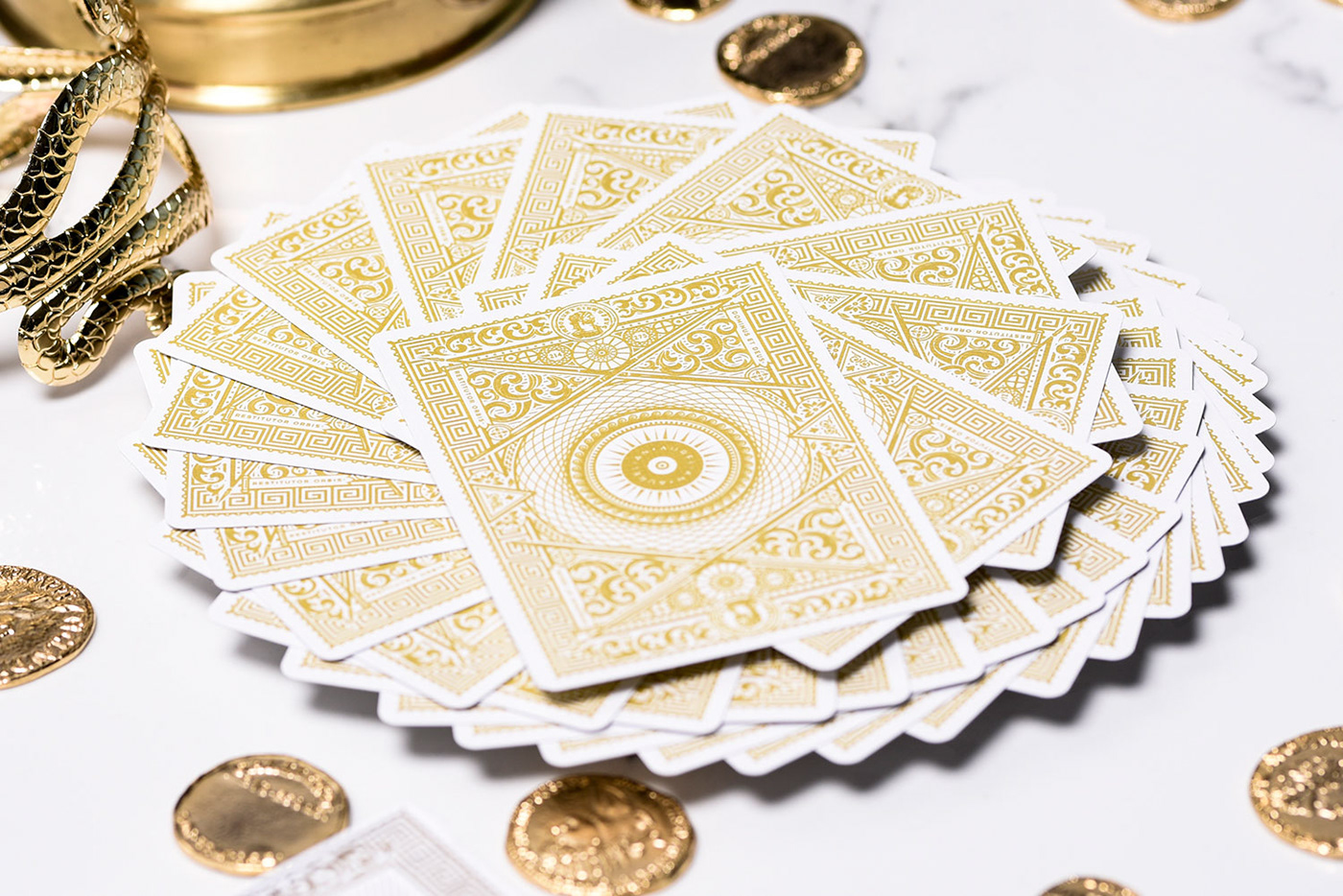 product design  Playing Cards foil print design  roman Ancient history gold emperor high quality print embossing
