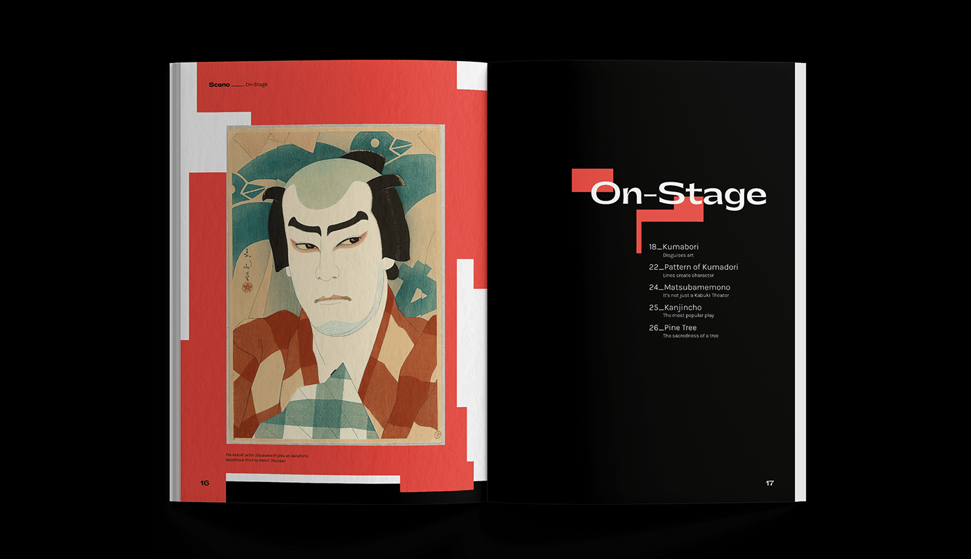 magazine editorial design  InDesign Magazine design editorial Layout Layout Design magazine layout Magazine Cover kabuki