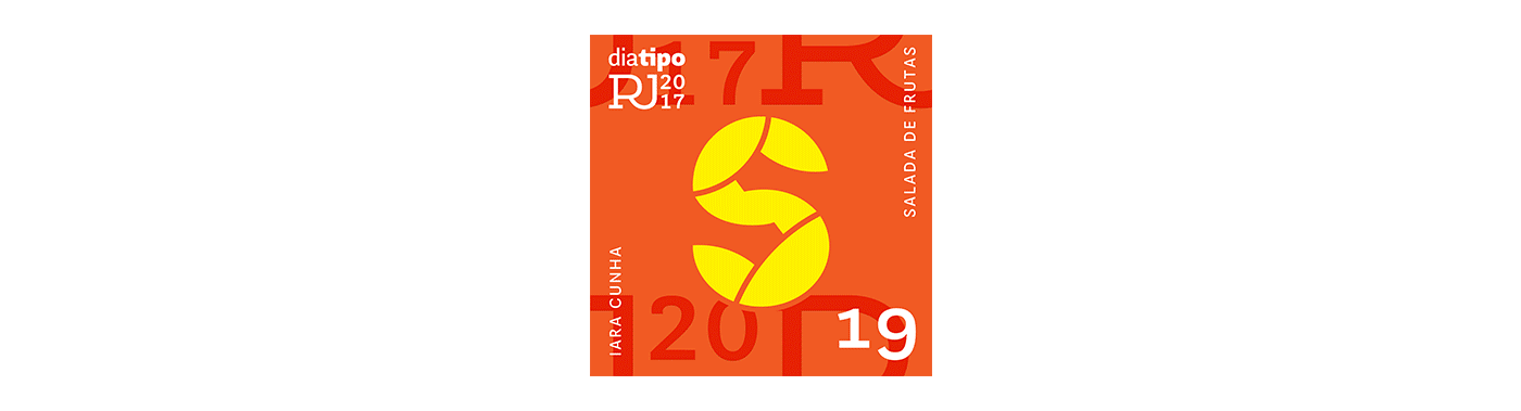 diatipo Evento tipografia Design de Evento Rio de Janeiro identidade visual RJ type logo