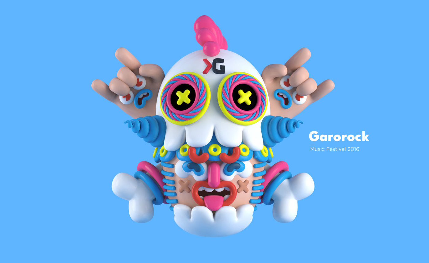Garorock Festival Garorock   Music Festival skull chamaco Grand Chamaco music france muse