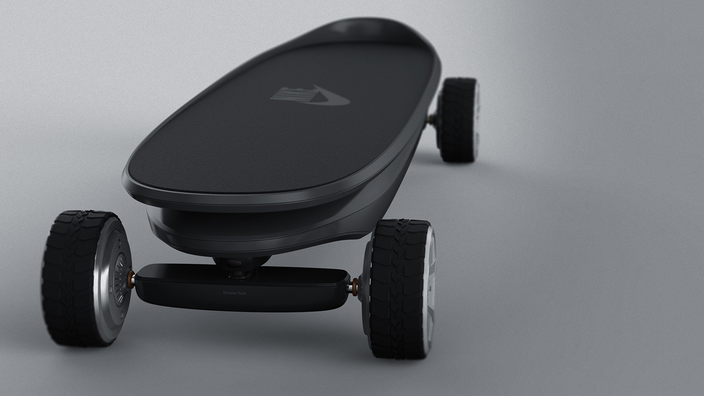 PM personal mobility Nike cruiser board product design  concept Board Design