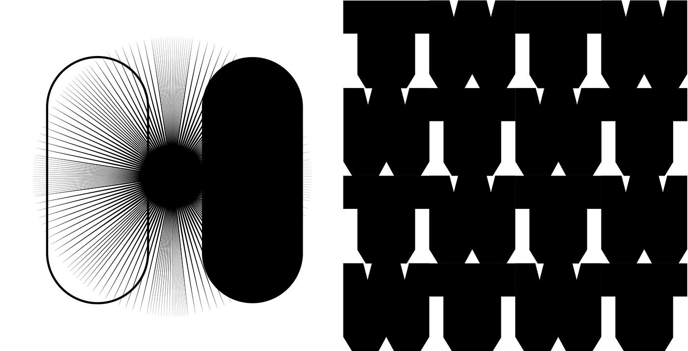 black and white branding  Branding Identity Fashion  jackson wang Logo Design personal branding visual identity art direction  geometric