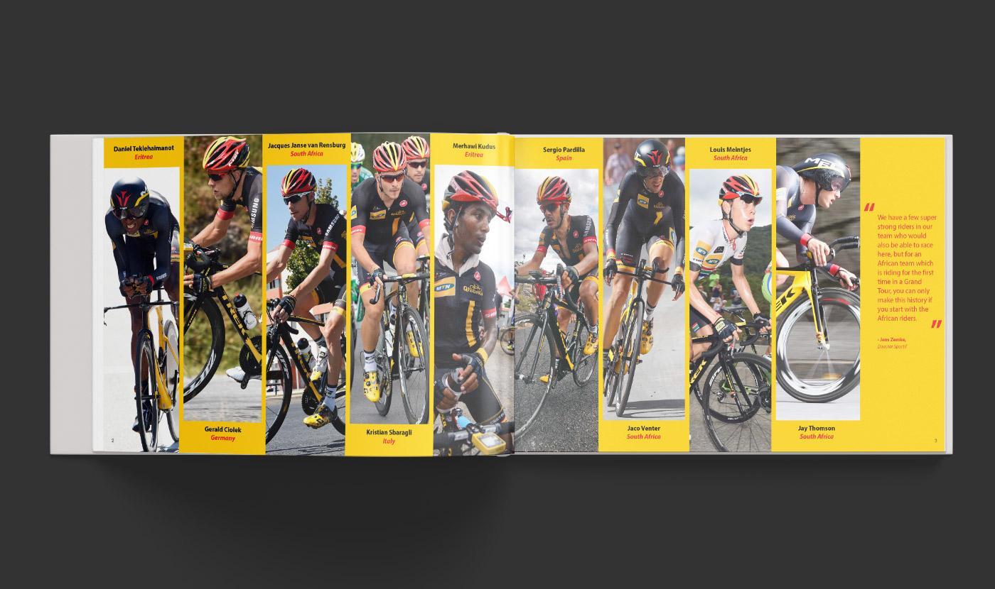 editorial photobook book Layout grid mtn branding  Bicycle cycle print