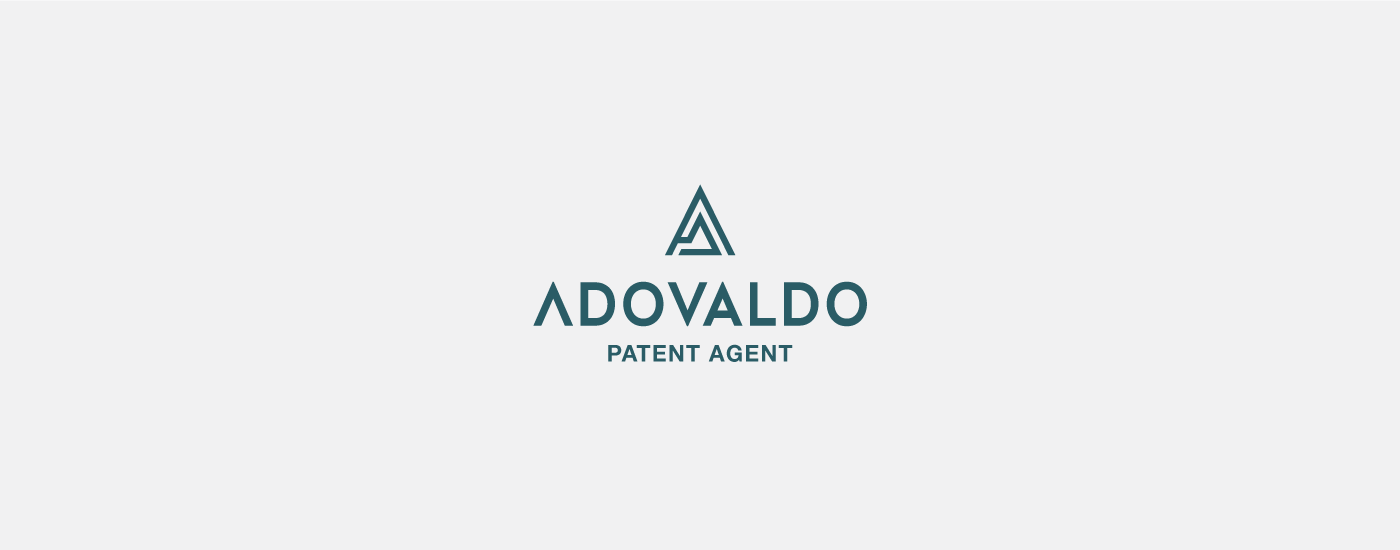 logo Logotype brand adovaldo patent agent law branding 