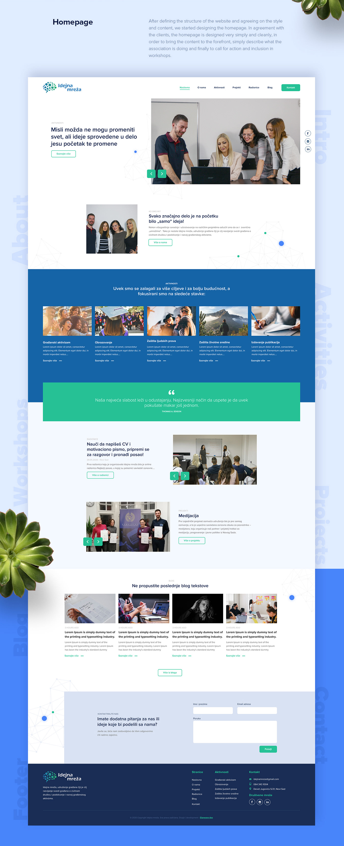 blue bootstrap green html5 modern Responsive simple Sitemap Website Design workshops