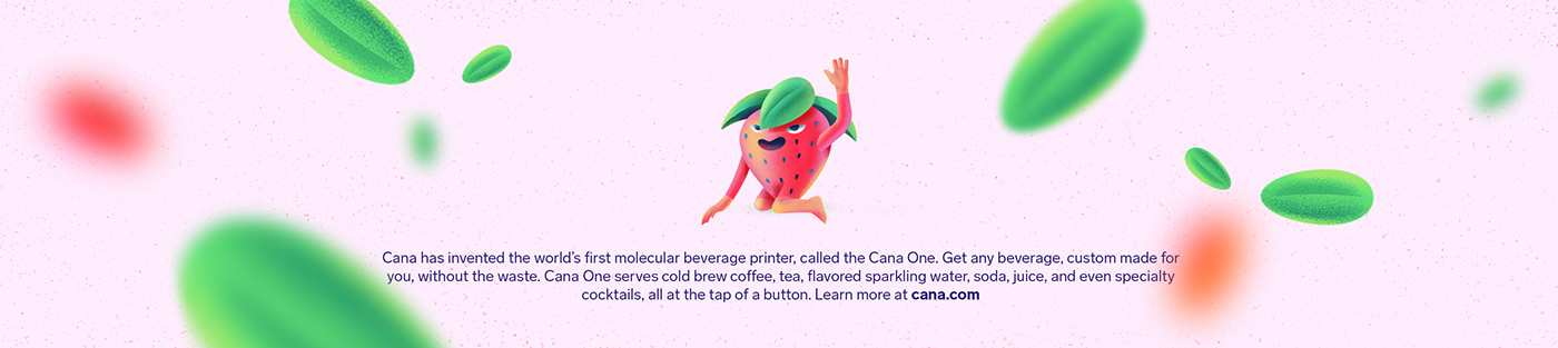 animation  berry bluberry Character design  Digital Art  digital illustration drink Fruit ILLUSTRATION  strawberry