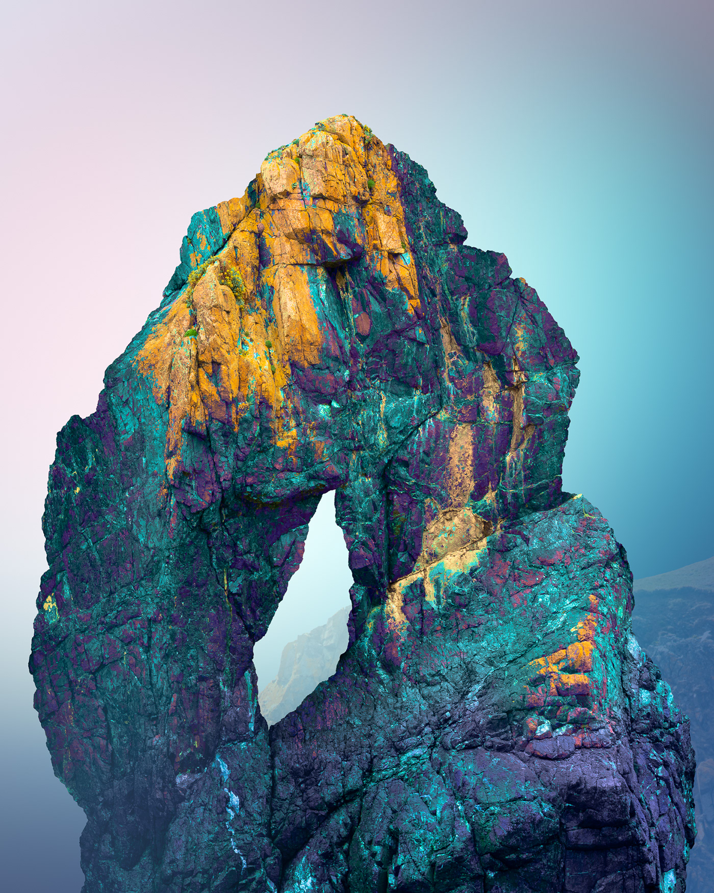 alien color Landscape monolith otherworldly Photography  portal rocks Scifi surreal