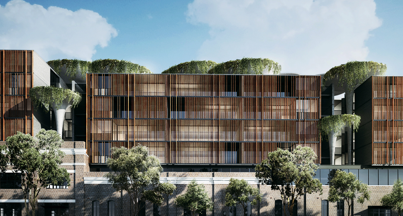 howe law artifice 3D rendering sydney Australia apartment house Plan multi residential