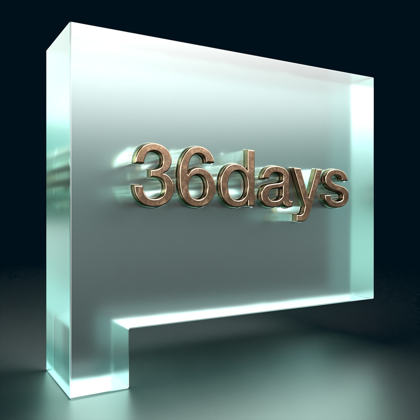36 days of type 36days_adobe 36daysoftype 36daysoftype08 3D Digital Art  letters Render contest