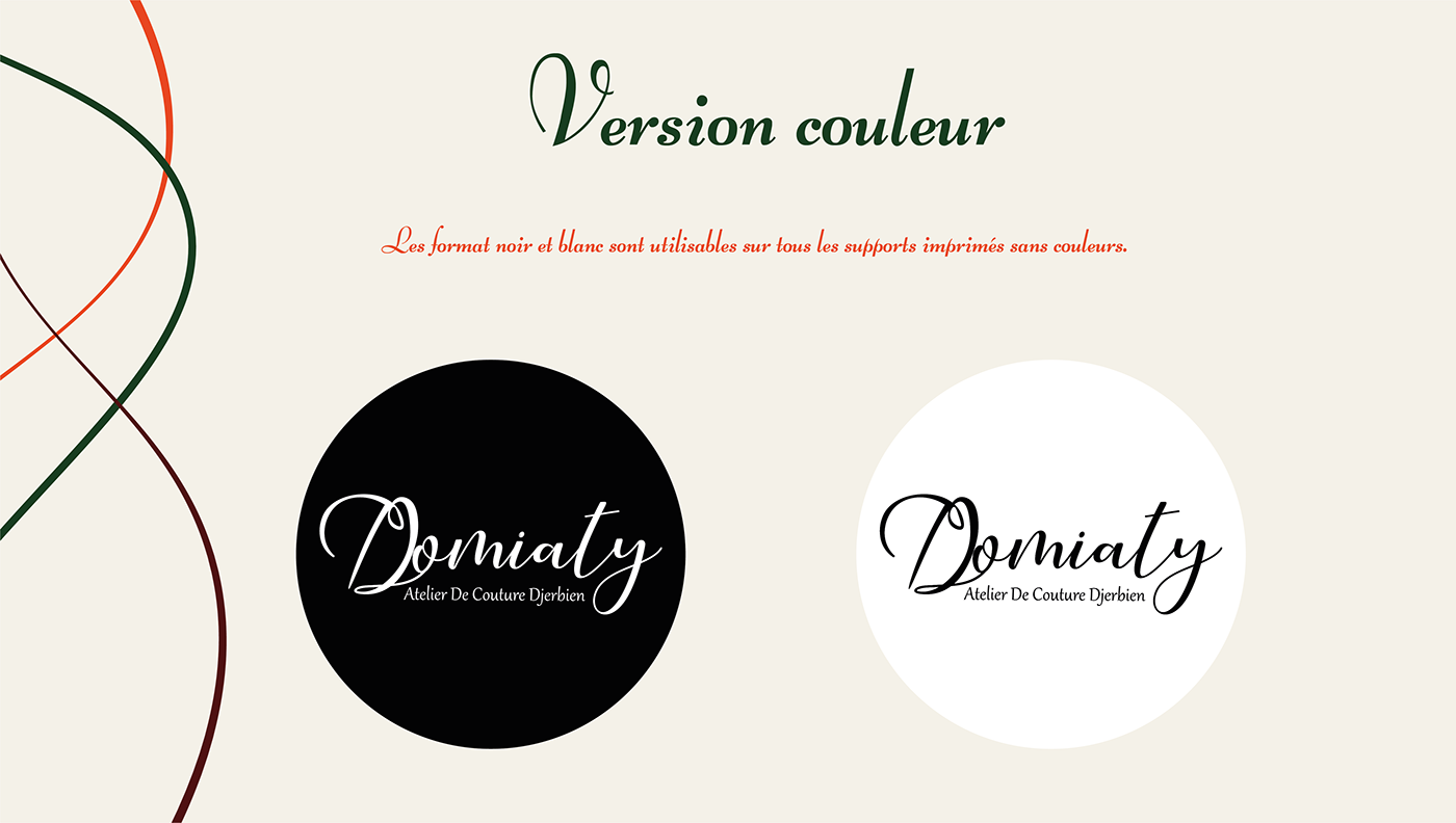 design brand identity Graphic Designer visual identity Brand Design logo adobe illustrator Logo Design djerba tunis