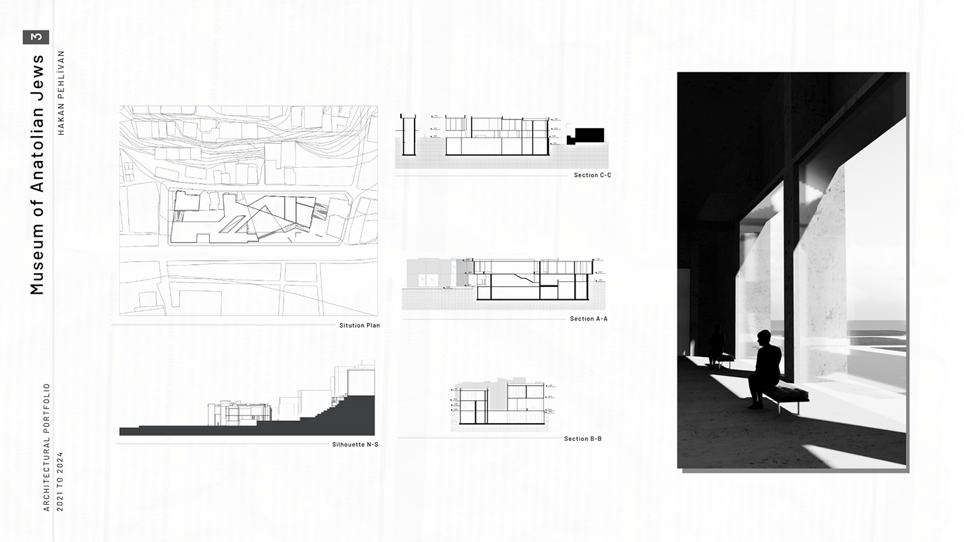 architecture Architectural Portfolio portfolio design visualization parametric parametric design Museum Design Portfolio Design Render