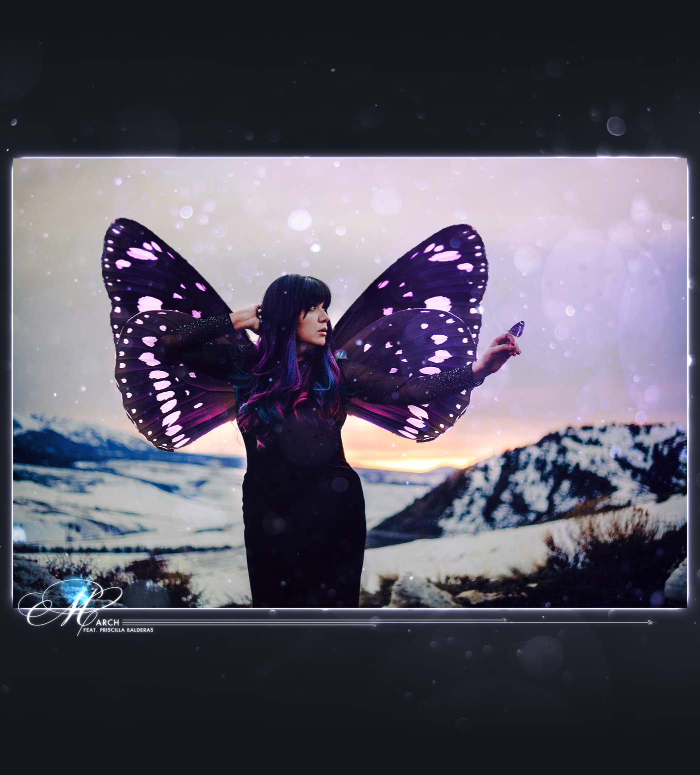 Digital Art  fairy Fairies mythical photomanipulations fantasy butterflies butterfly