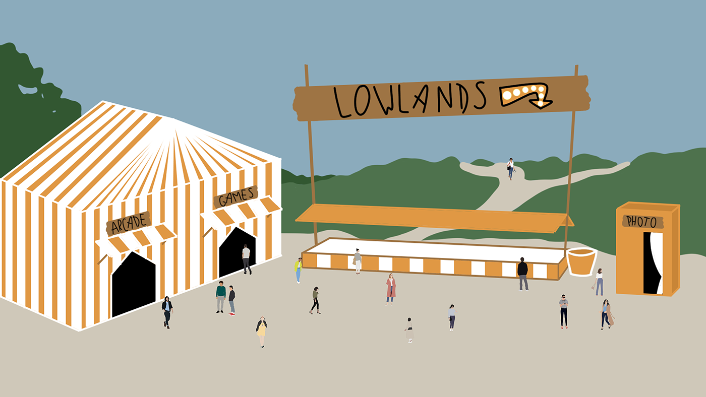 festival Lowlands meetingpoint vintage
