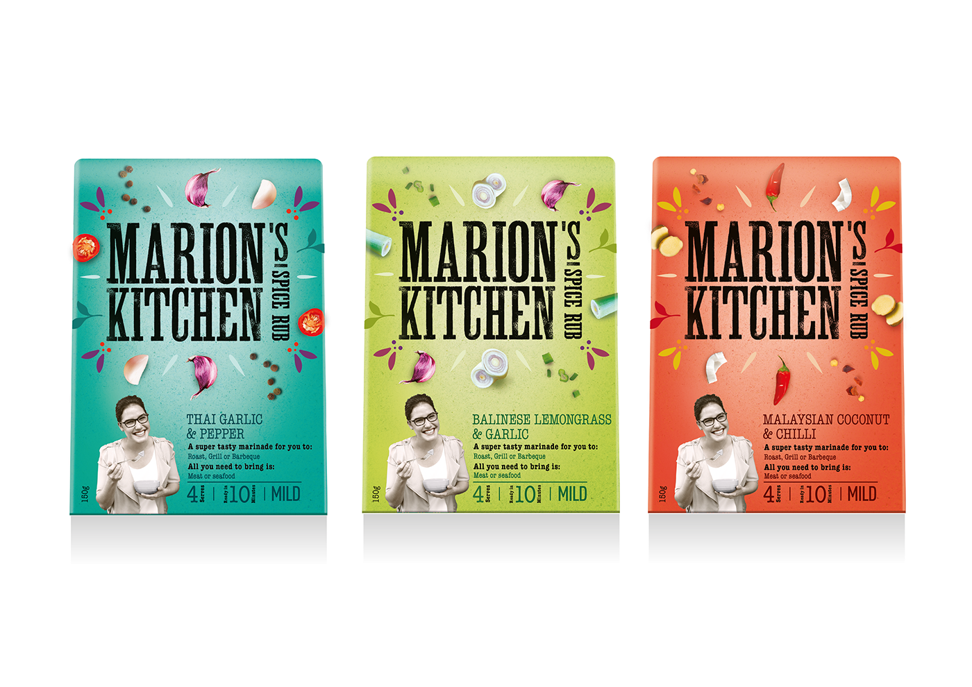 Marion's Kitchen Food Packaging Packaging Food  box pack design box design