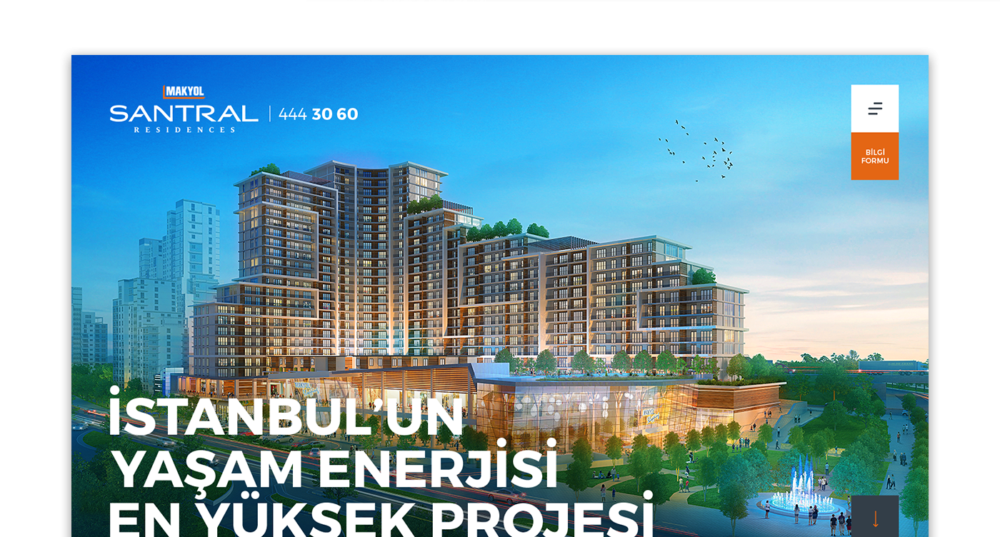 architecture Website graphic design  UI/UX istanbul