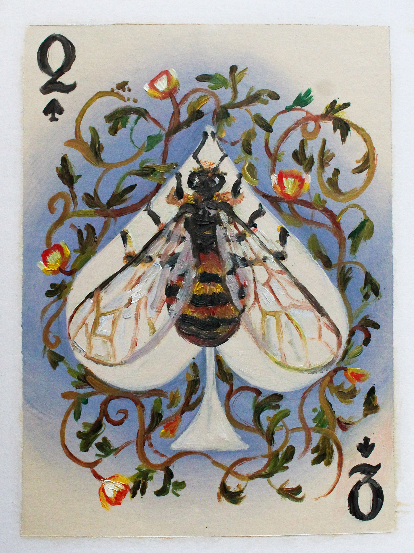 Insects botanical Playing Cards king queen jack ace ace of diamonds boutique cards