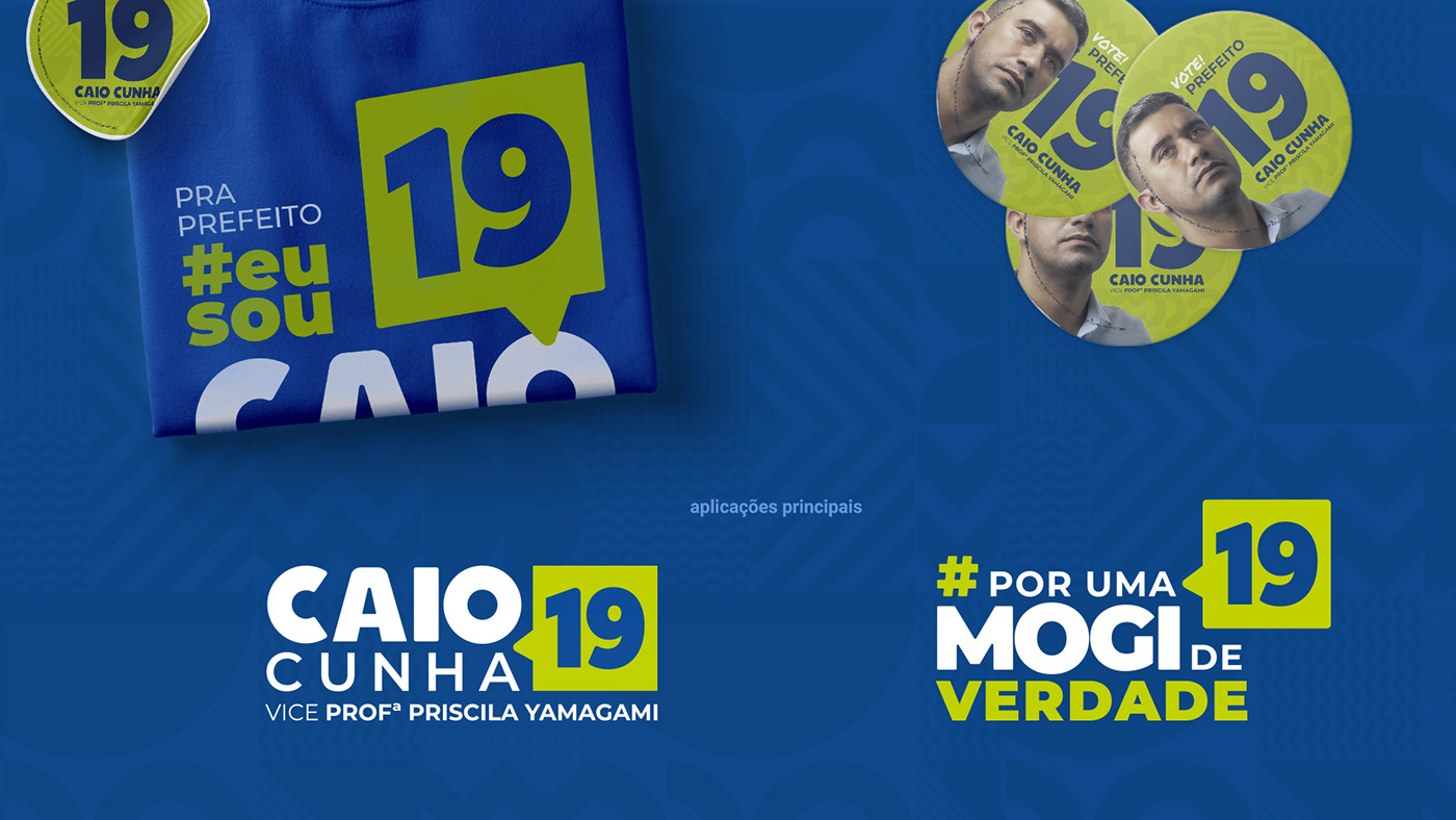campanha política identidade visual Logotipo Political campaign prefeito Politica