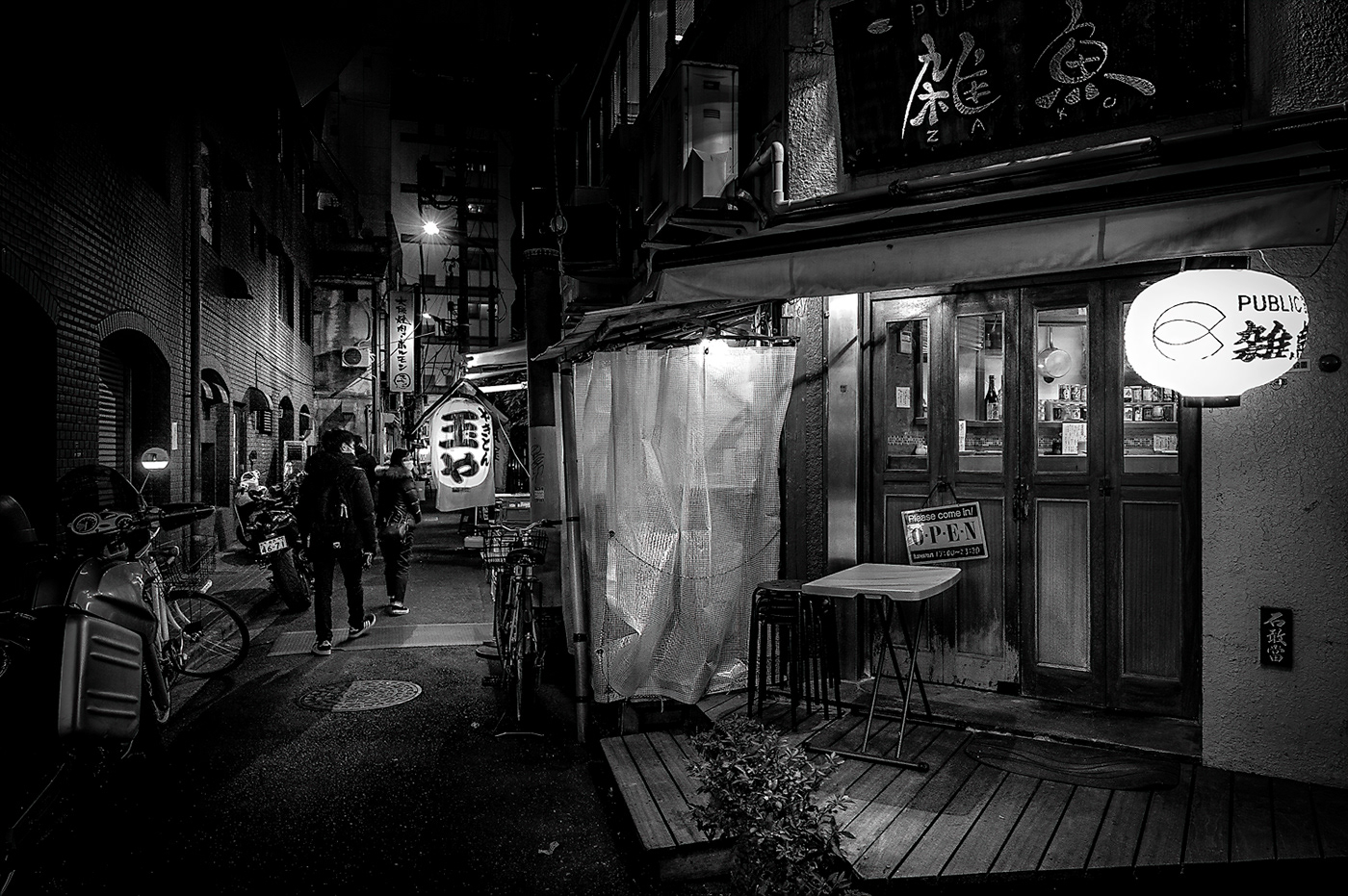 Anthony presley architecture japan monochrome Moody night Street surreal tokyo Urban