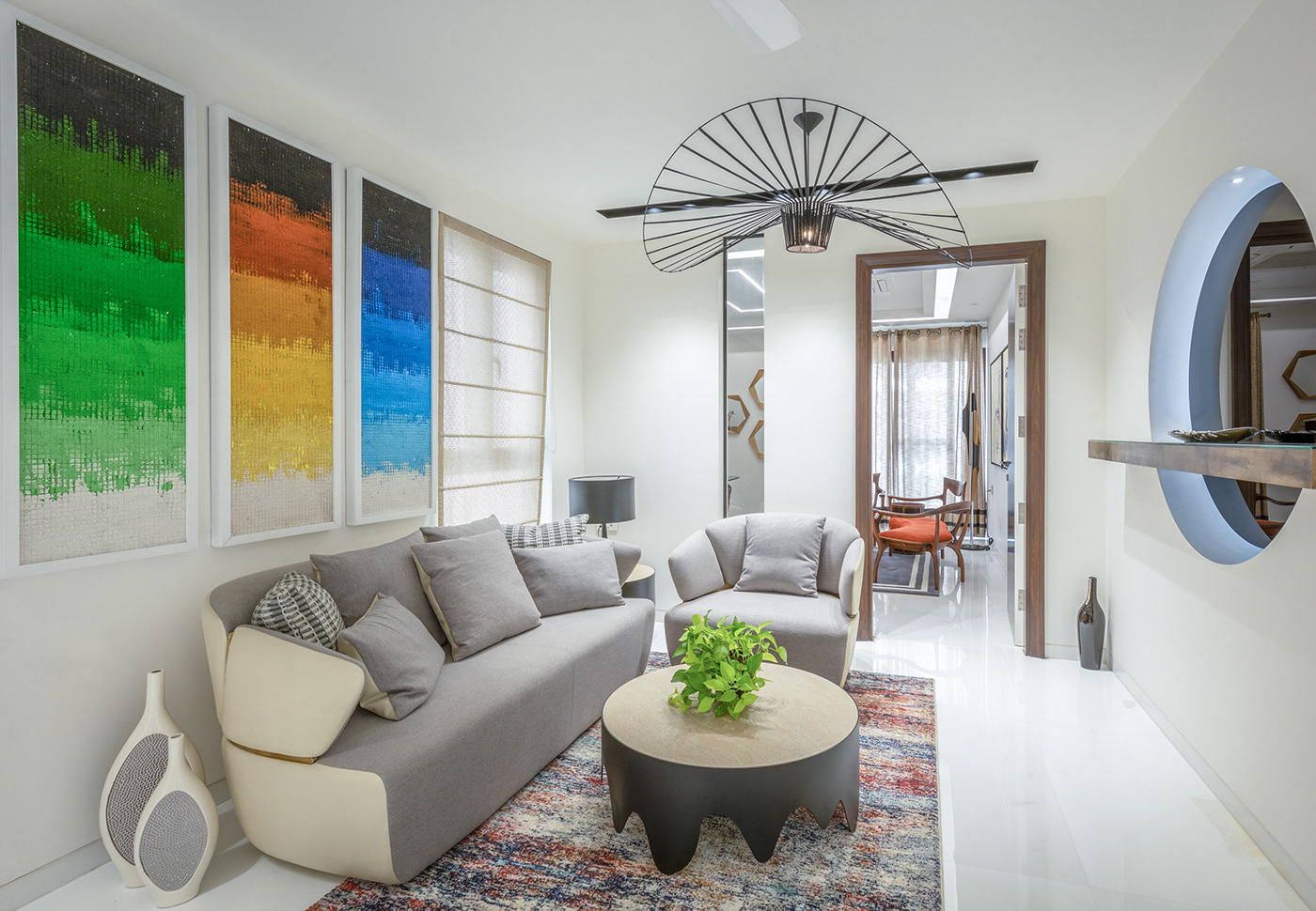 India interiors penthouse premium luxury design Space  lifestyle