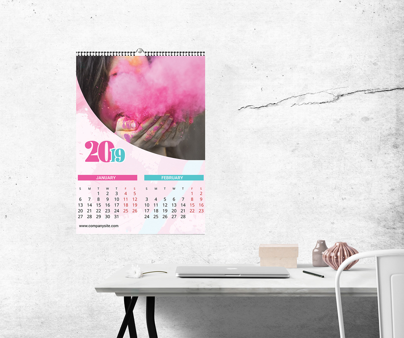 wall calendar 2019