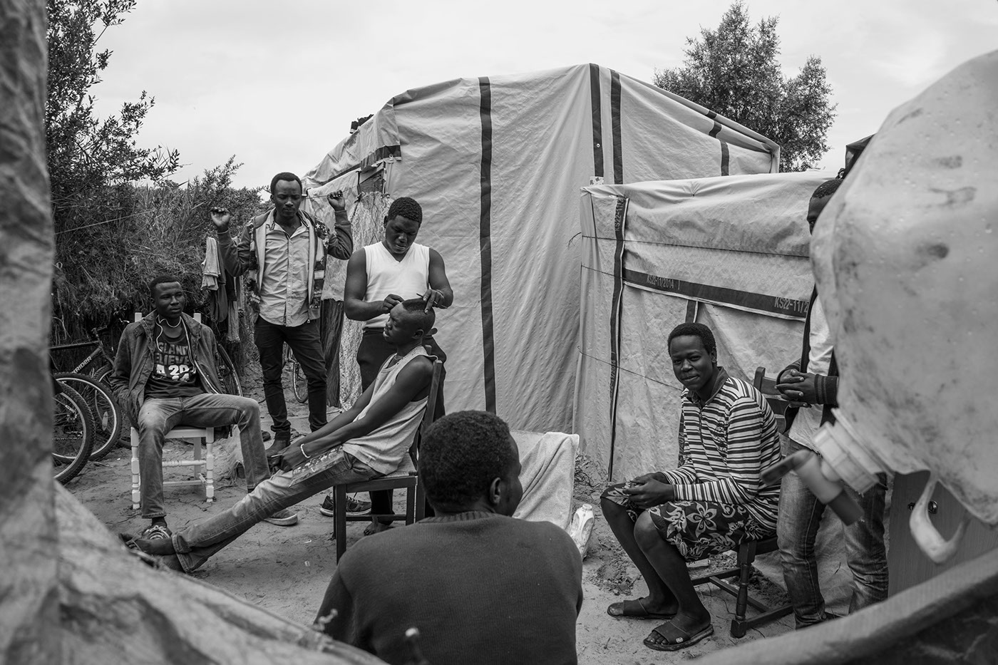 Calais jungle Immigration france UK eurotunnel